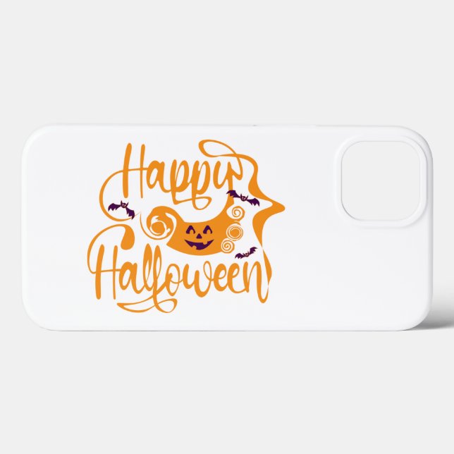 Happy Halloween-Kürbislaterne Case-Mate iPhone Hülle (Rückseite (Horizontal))