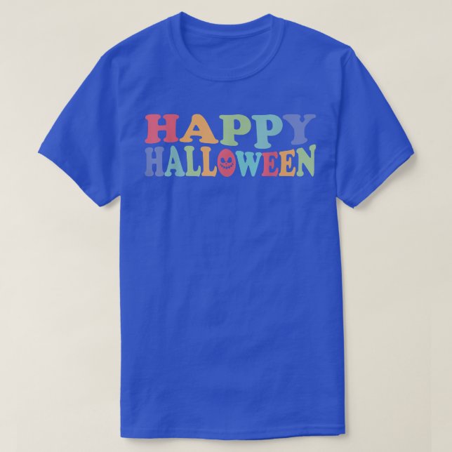 Happy Halloween Kürbislaterne Gesicht Kostüme Männ T-Shirt (Design vorne)