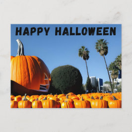 Happy Halloween LA Postkarte