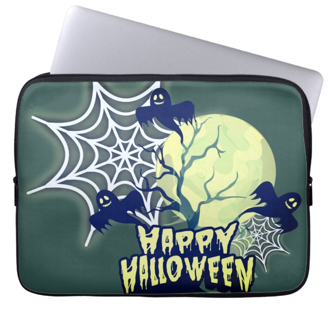 Happy Halloween Laptopschutzhülle (Vorderseite)