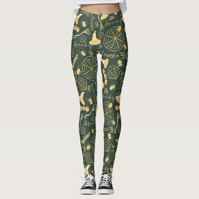 Happy Halloween Leggings (Vorderseite)