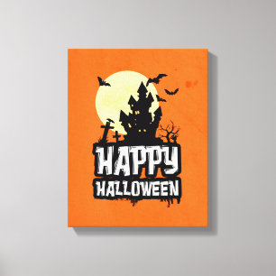 Happy Halloween Leinwanddruck