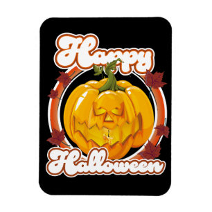 Happy Halloween-Logo Magnet