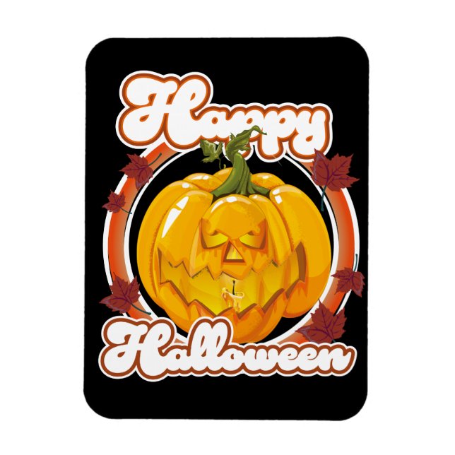 Happy Halloween Logo Magnet (Vertikal)
