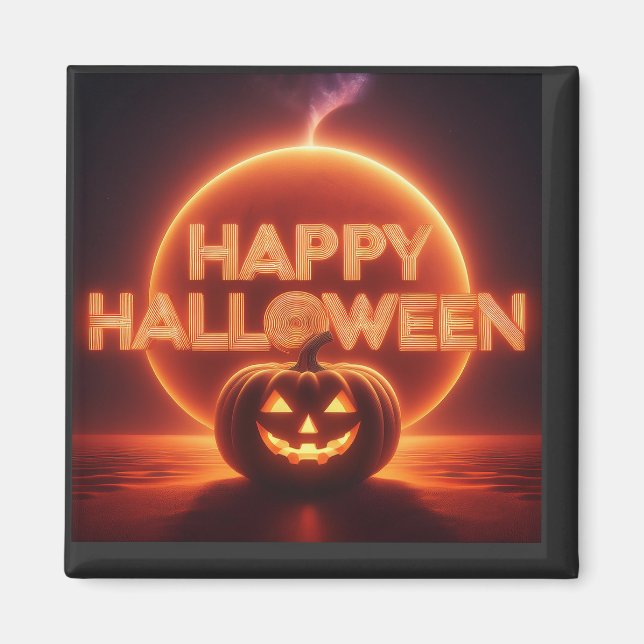 Happy Halloween Magnet (Vorne)