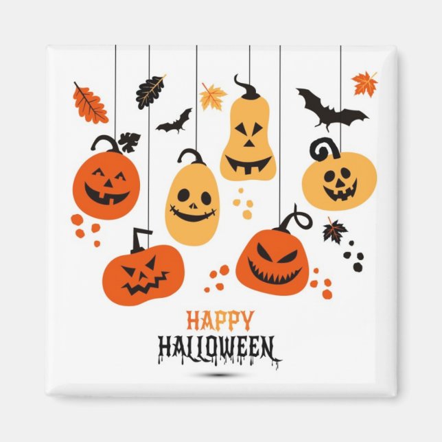 Happy Halloween Magnet (Vorne)