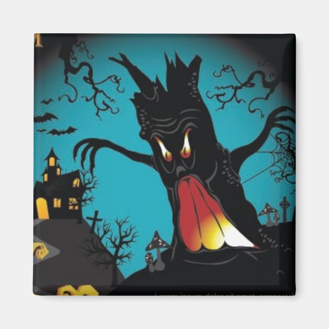 Happy Halloween Magnet (Vorne)