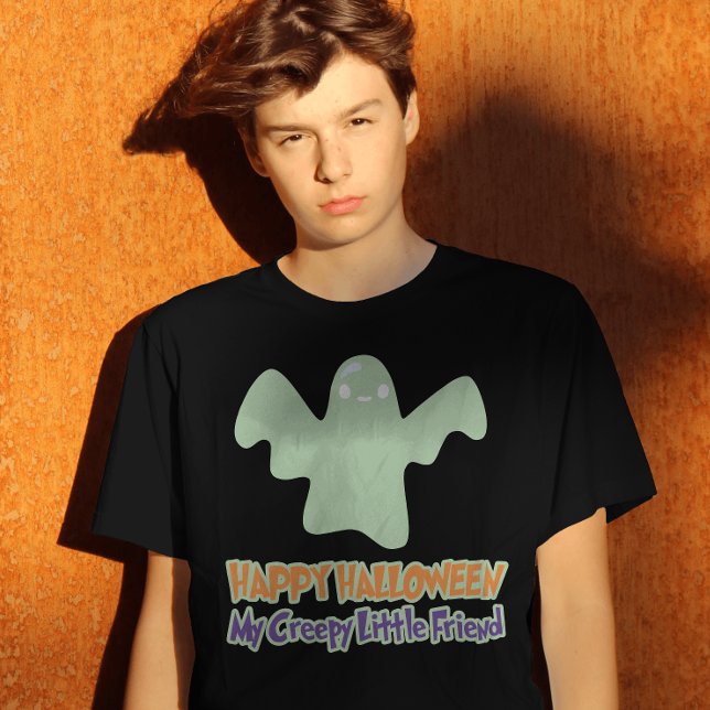 Happy Halloween meine gruseligen kleinen Freunde K T-Shirt (Von Creator hochgeladen)