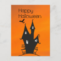 Happy Halloween mit einem Spuk Hexenhaus