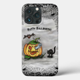 Happy Halloween mit Ghost Cat Bat Pumpkin Case-Mate iPhone Hülle
