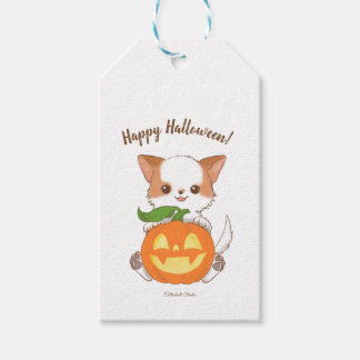 Happy Halloween! Mochi and Jack o'lantern Favor Ba Geschenkanhänger