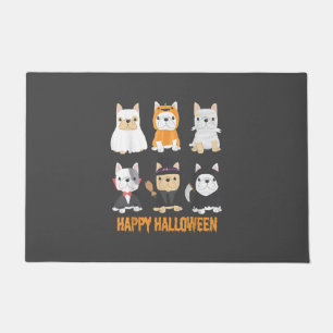 Happy Halloween Mops Hunde Niedlich Französisch Bu Fußmatte