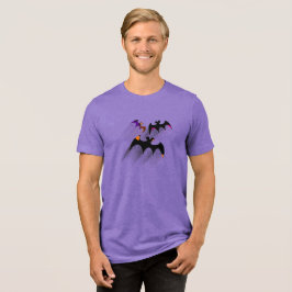 Happy Halloween Motif Tri-Blend Shirt