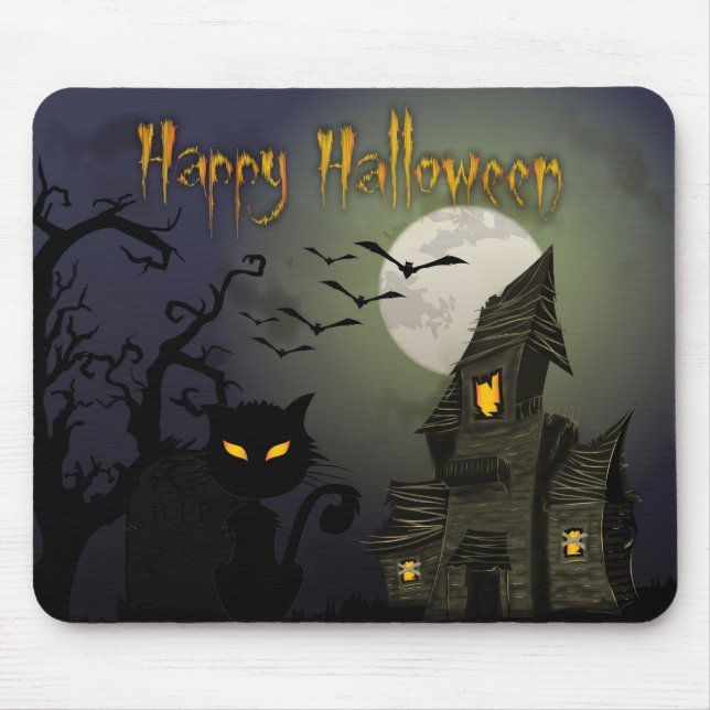 Happy Halloween Mousepad (Vorne)