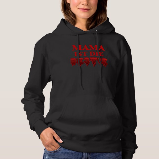Happy Halloween Mum Beast Scary Costume Hoodie (Vorderseite)