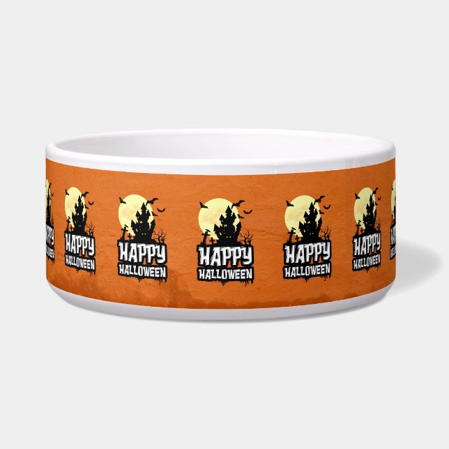Happy Halloween Napf (Vorderseite)