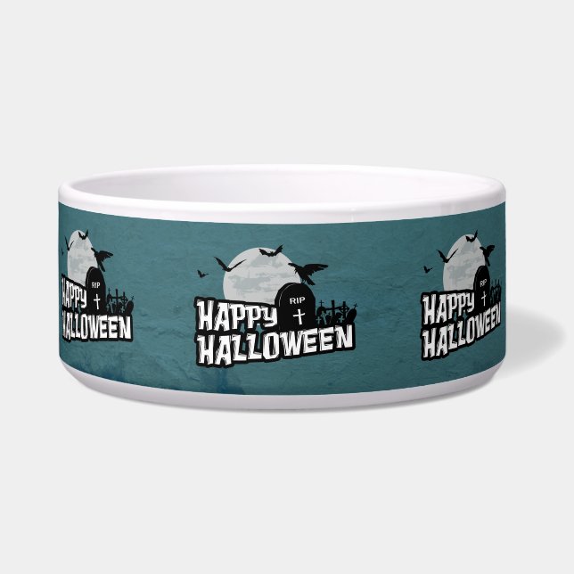 Happy Halloween Napf (Vorderseite)