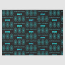 Happy Halloween Neon Blue Spiderweb schwarz