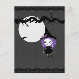 Happy Halloween Niedlich Card Postkarte