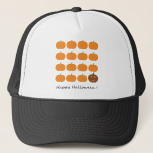 Happy Halloween Niedlich Pumpkin Patch Truckerkappe