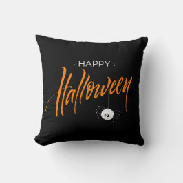 Happy Halloween Niedlich Spider Throw Kissen