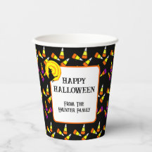 Happy Halloween Niedlich Witch Candy Corn Muster