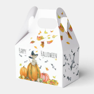 Happy Halloween Niedlicher Cartoon Hexenmäuse Geschenkschachtel