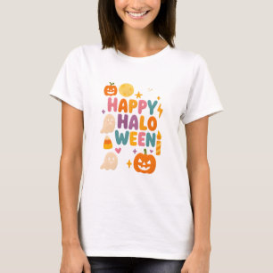 Happy Halloween - Niedlicher Kawaii Spooky T - Shi T-Shirt