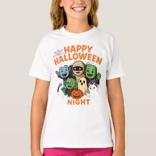 Happy Halloween Night Unisex Kleidung Weibliche T-Shirt