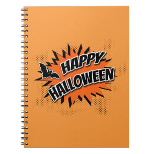 Happy Halloween Notizblock