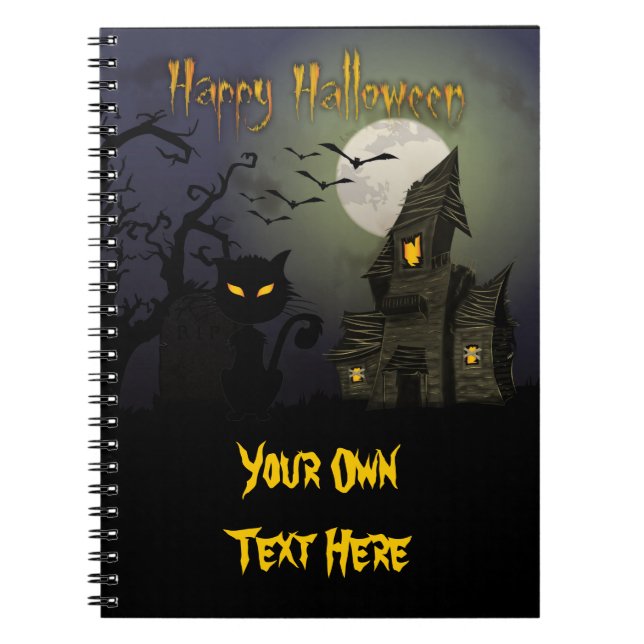 Happy Halloween Notizblock (Vorderseite)