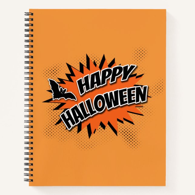 Happy Halloween Notizbuch (Vorderseite)