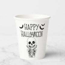 Happy Halloween Paper Cup