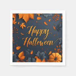 Happy Halloween Paper Napkin Serviette