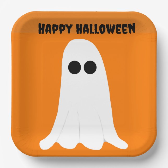 Happy Halloween Paper Tellers Pappteller (Vorderseite)