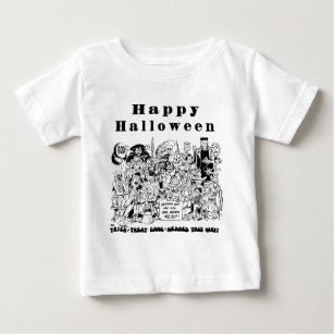 Happy Halloween Party Baby T-shirt