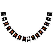 Happy Halloween Party Dekor Spooky Time Banner