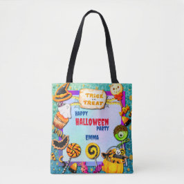 Happy Halloween Party gefüllt mit Trick oder Lecke