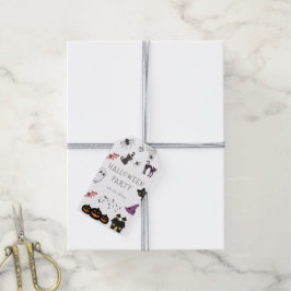 Happy Halloween Party Geschenkanhänger