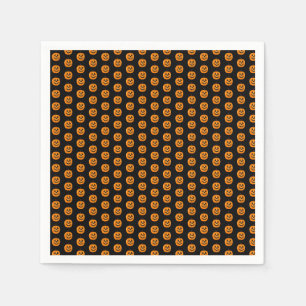 Happy Halloween Party Hexs Niedlicher Kürbis Serviette