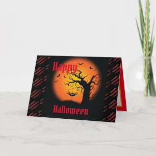 Happy Halloween Party Karte