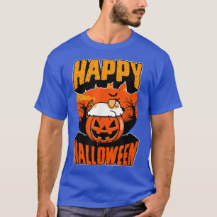 Happy Halloween Party Niedlich Napping Kawaii Pitb T-Shirt