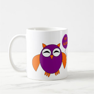 Happy Halloween Party Owl Tasse