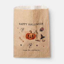 Happy Halloween Party Skull Geschenktütchen