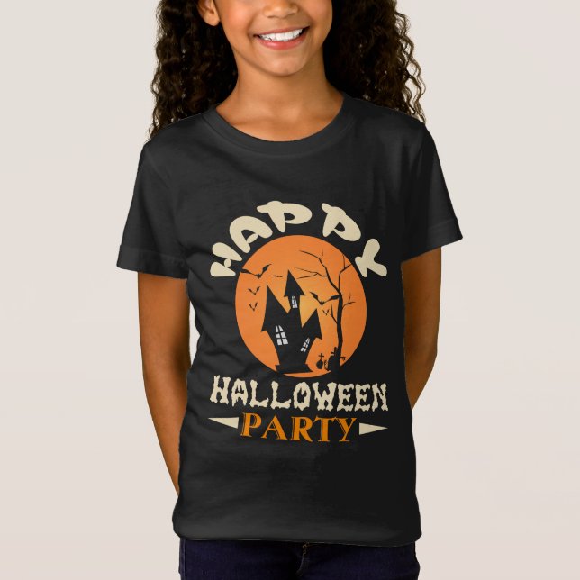 Happy Halloween Party T-Shirt (Vorderseite)