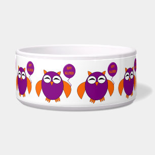 Happy Halloween PartyOwl Pet Bowl Napf