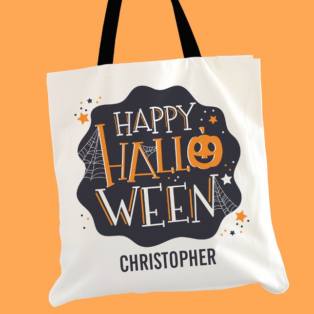 Happy Halloween Personalisiert Trick oder Treat Ca (Von Creator hochgeladen)
