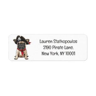 Happy Halloween Pirate French Bulldog