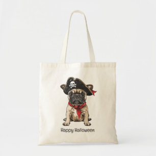 Happy Halloween Pirate French Bulldog Tragetasche