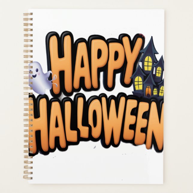 Happy Halloween  Planer (Vorderseite)